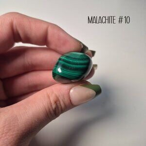 MALACHITE Tumblestones "The Cloak of Invisibility"